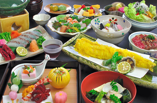 春の厳選会席料理