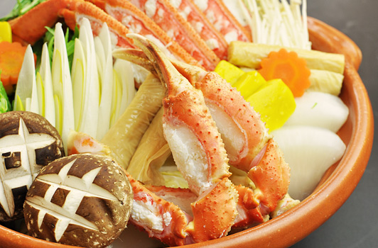 カニすき(イメージ)